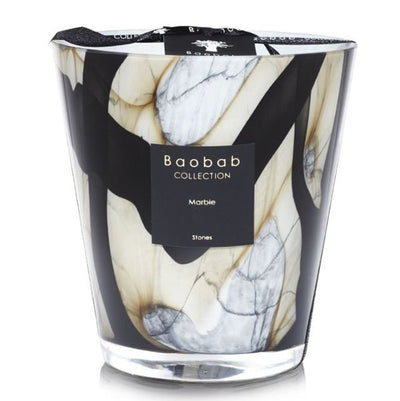 Baobab Collection - Stones Marble Max16 Candle