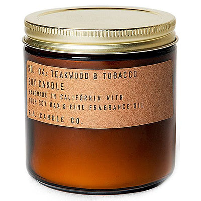 P.F. Candle Co. - Teakwood & Tobacco Large Candle