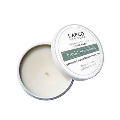 LAFCO - Living Room (Fresh Cut Gardenia) Travel Tin Candle