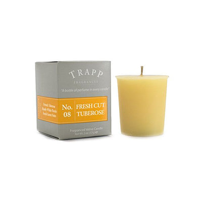 Trapp - Fresh Cut Tuberose #8 Votive Candle