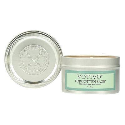 Votivo - Forgotten Sage Travel Tin Candle