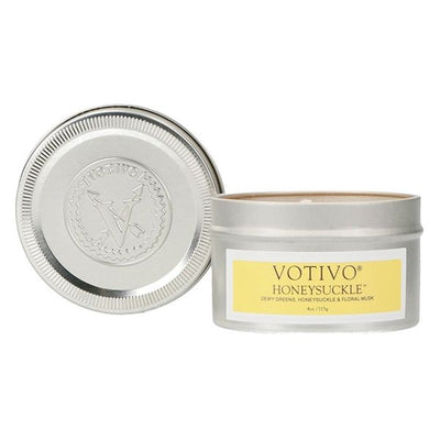 Votivo - Honeysuckle Travel Tin Candle