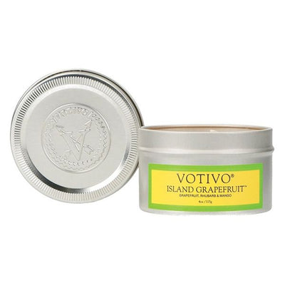 Votivo - Island Grapefruit Travel Tin Candle