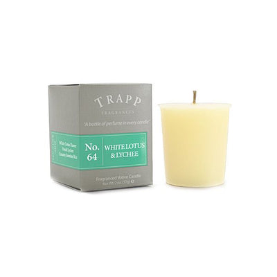 Trapp - White Lotus & Lychee #64 Votive Candle